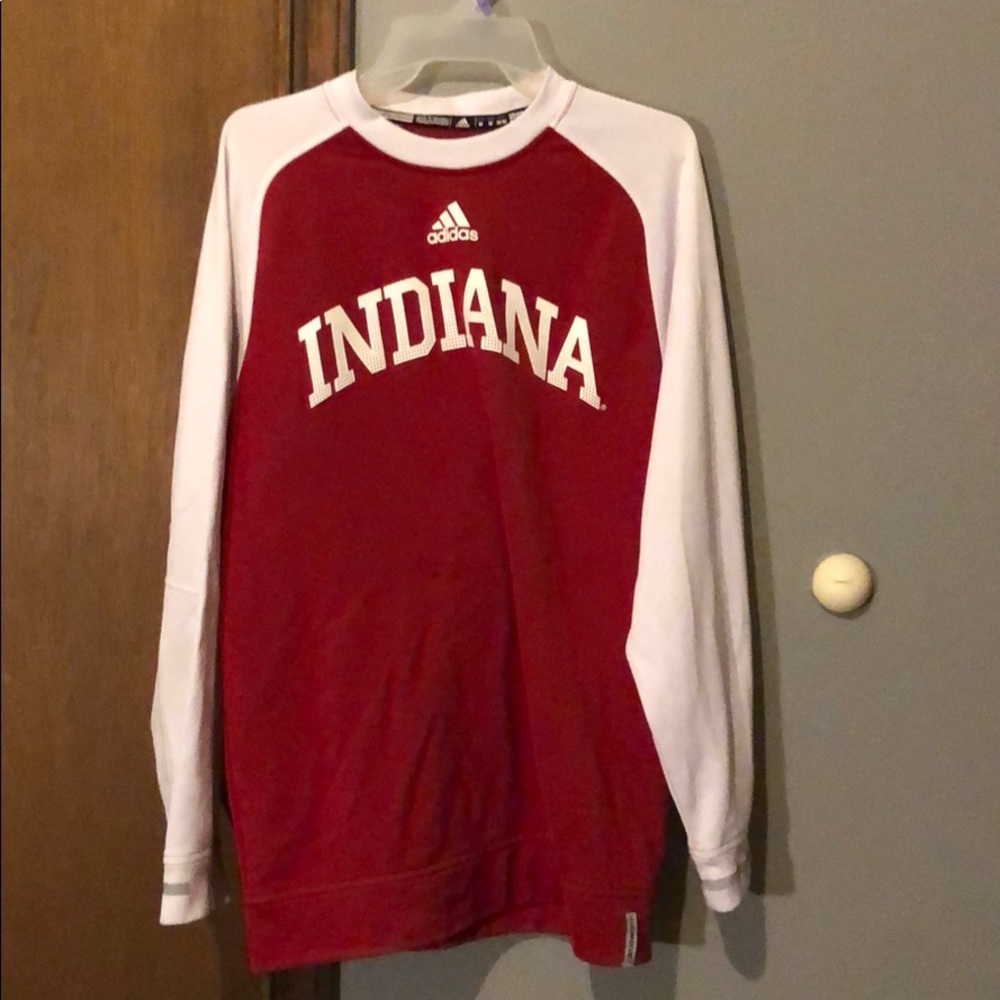 Adidas Long Sleeved Indiana University Shirt